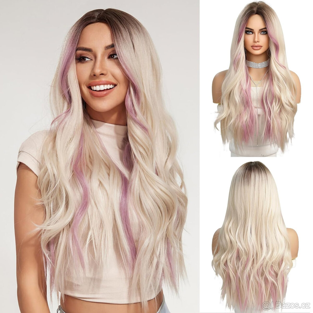 ♥️ Krásné dámské paruky - krátké či dlouhé - různé, nové ♥️ - 2