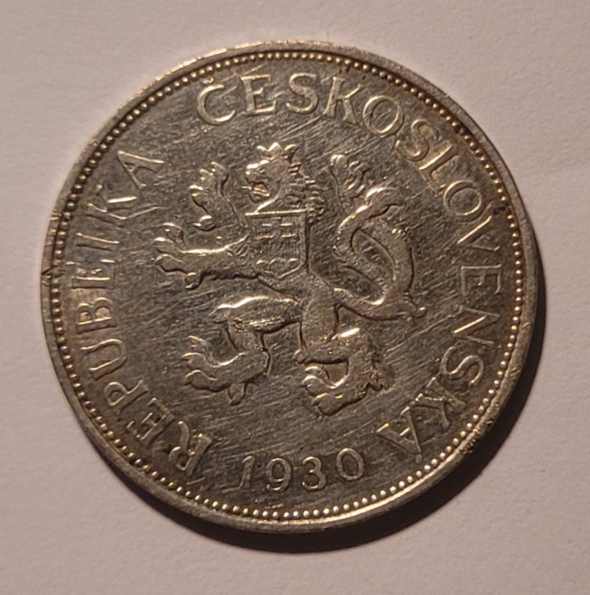 Mince 5 Kč 1930 - 2