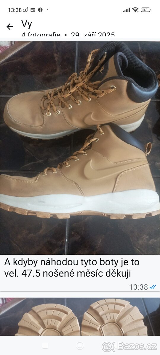 Zimní boty Nike 47.5 - 2