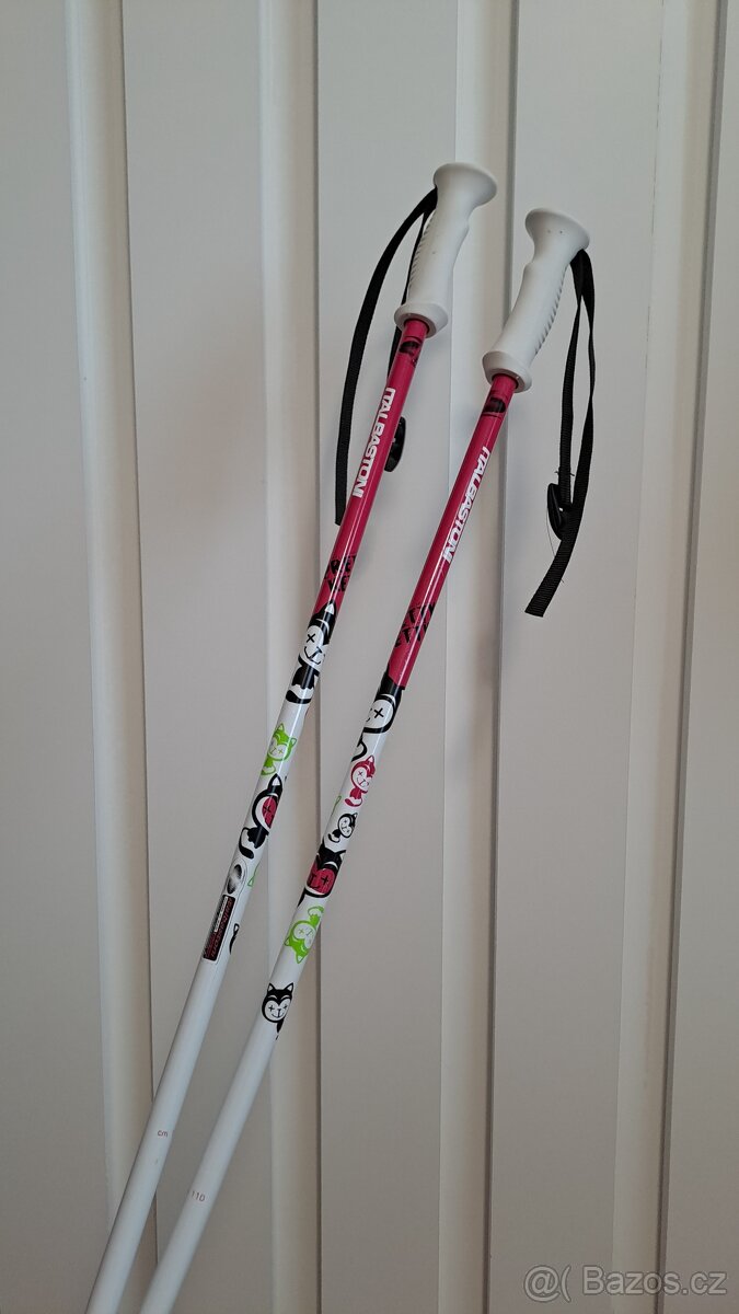 Dětské lyžařské hole zn. italbastoni - 2