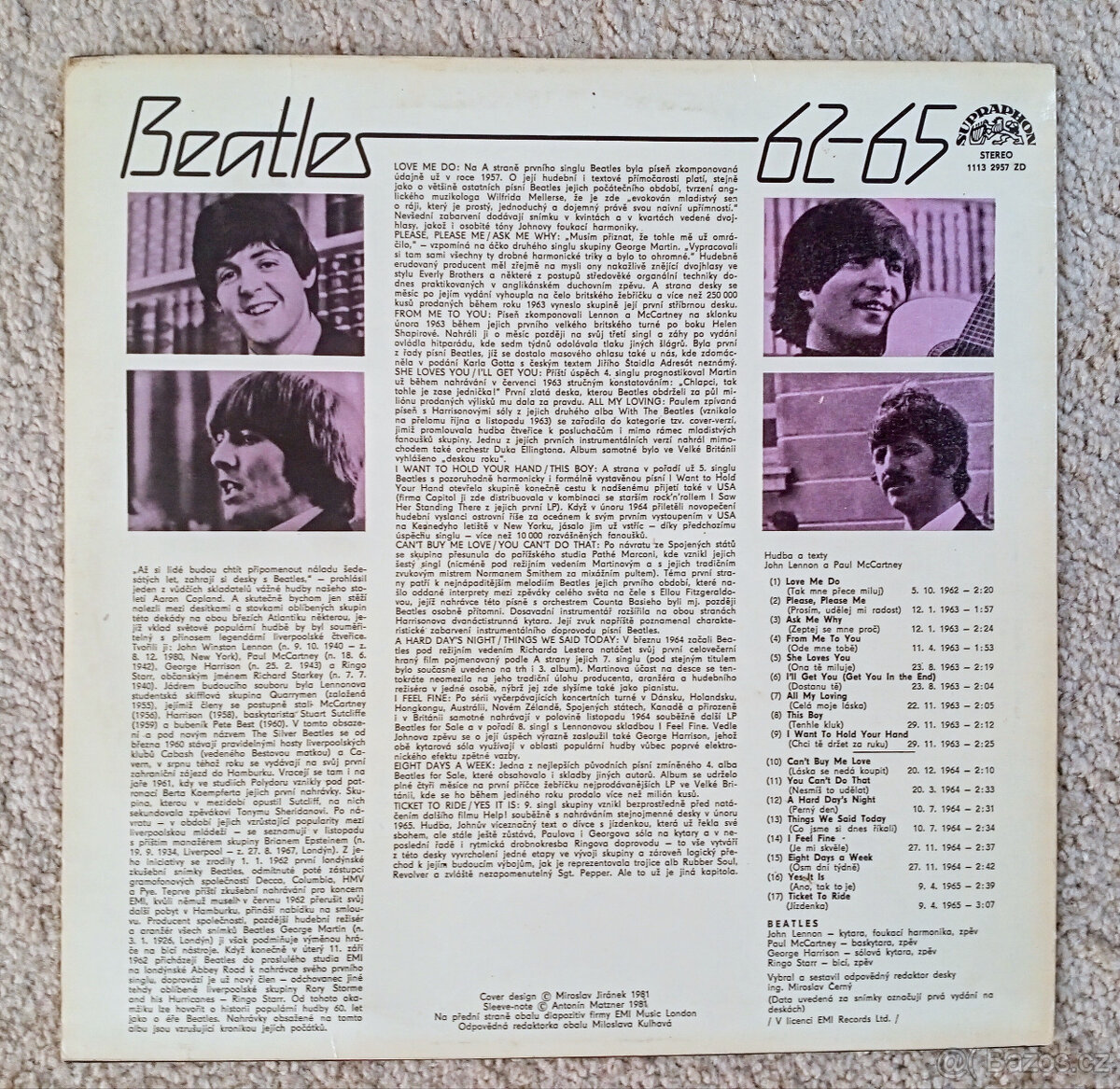 LP The Beatles - výběr hitů - 2