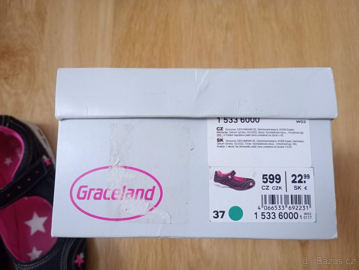 Dívčí boty Graceland, vel. 37 - 2