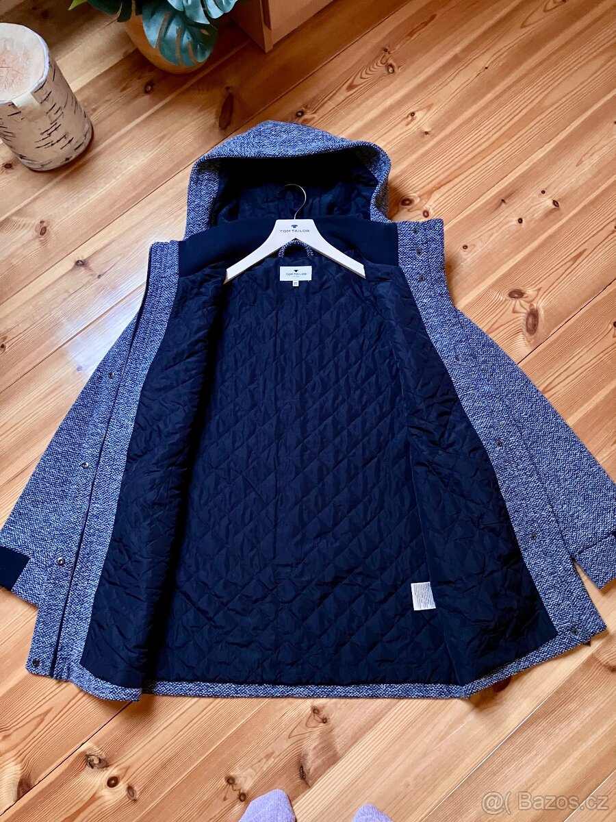 Tom Tailor nový kabát na zip a patenty. - 2