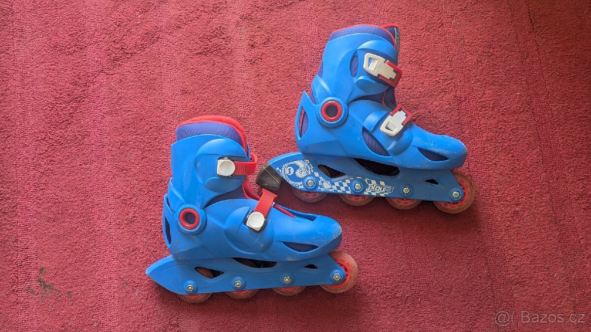 Dětské kolečkové brusle Oxelo 34–36 - 2