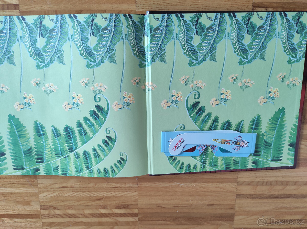 Broučci s 3D obrázky + 3D brýle - TOP stav - 2