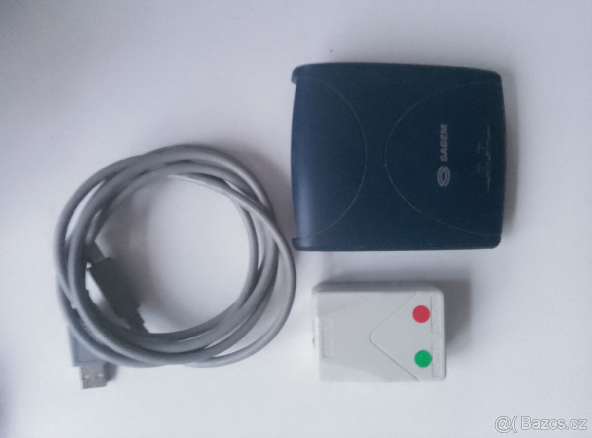 Sagem Fast 800 F@ST + ZyXEL P-600 + kabely - 2