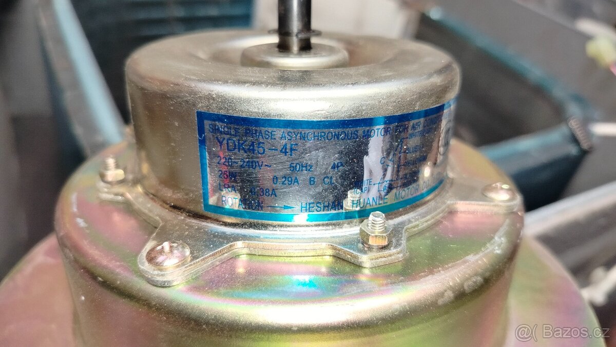 Motor s ventilátorem - pěkný stav - 2