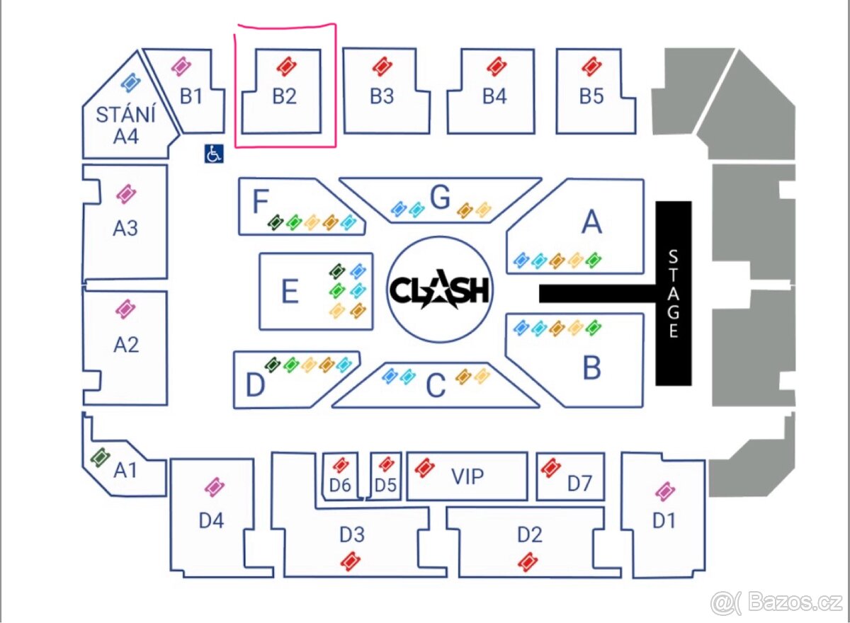 Clash 17 - 4 vstupenky (B2) - 2