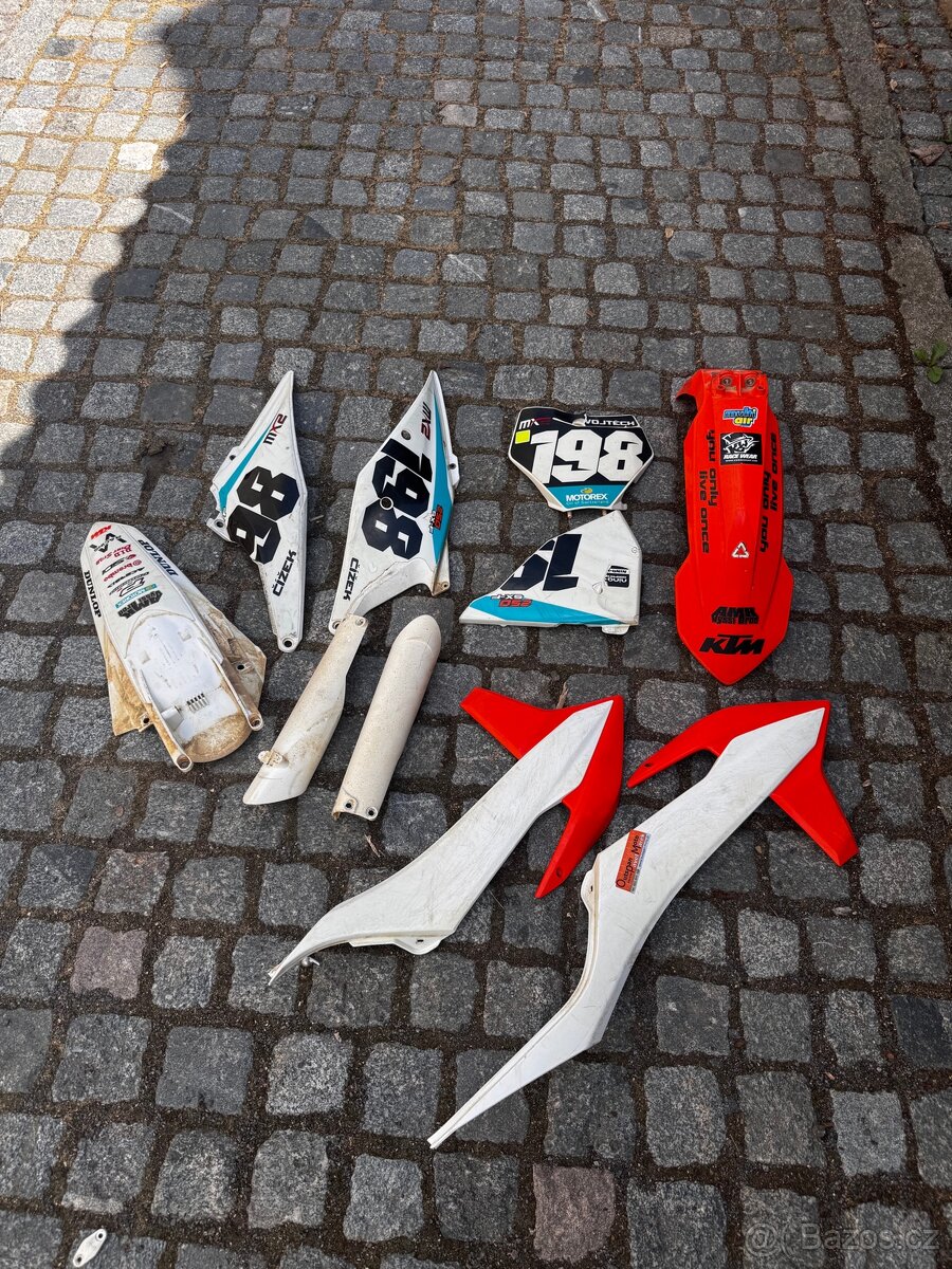 Plasty mx motorky - 2