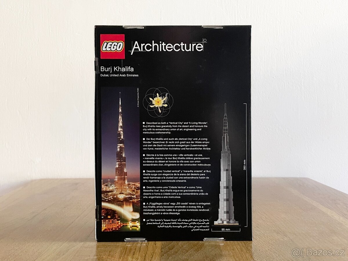 nové Lego Architecture 21031 Burj Khalifa - 2