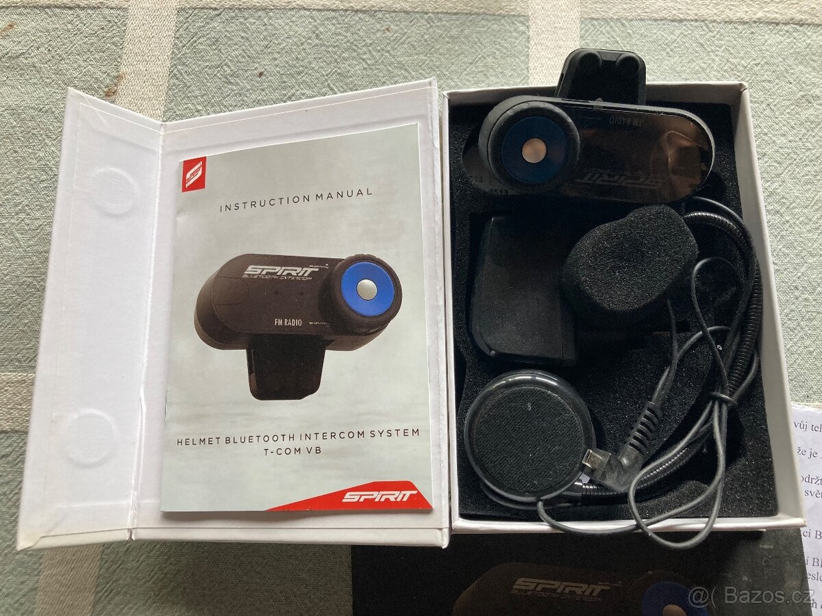 Nový bluetooth interkom na motorku - 2