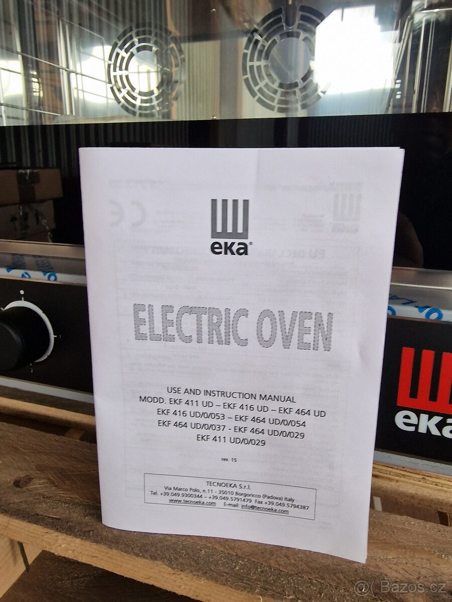 Elektrická konvekčná pec Tecnoeka EKF 464 UD - 2