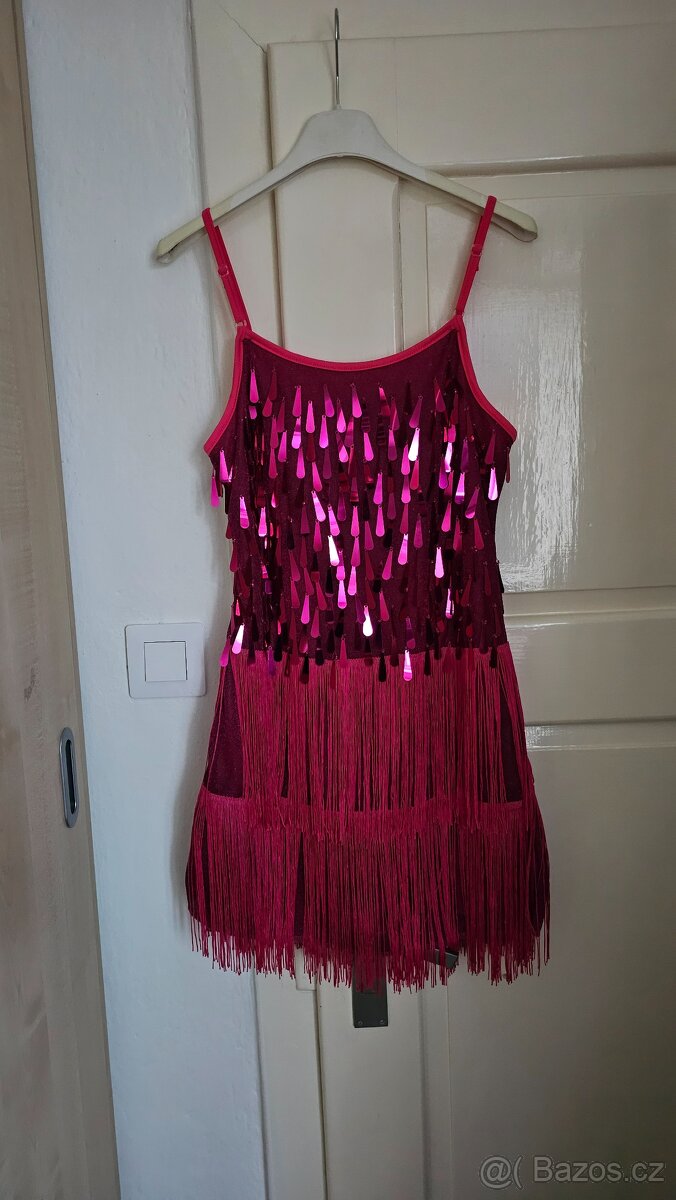 Dívčí taneční šaty Lolanta vel.160 - 2