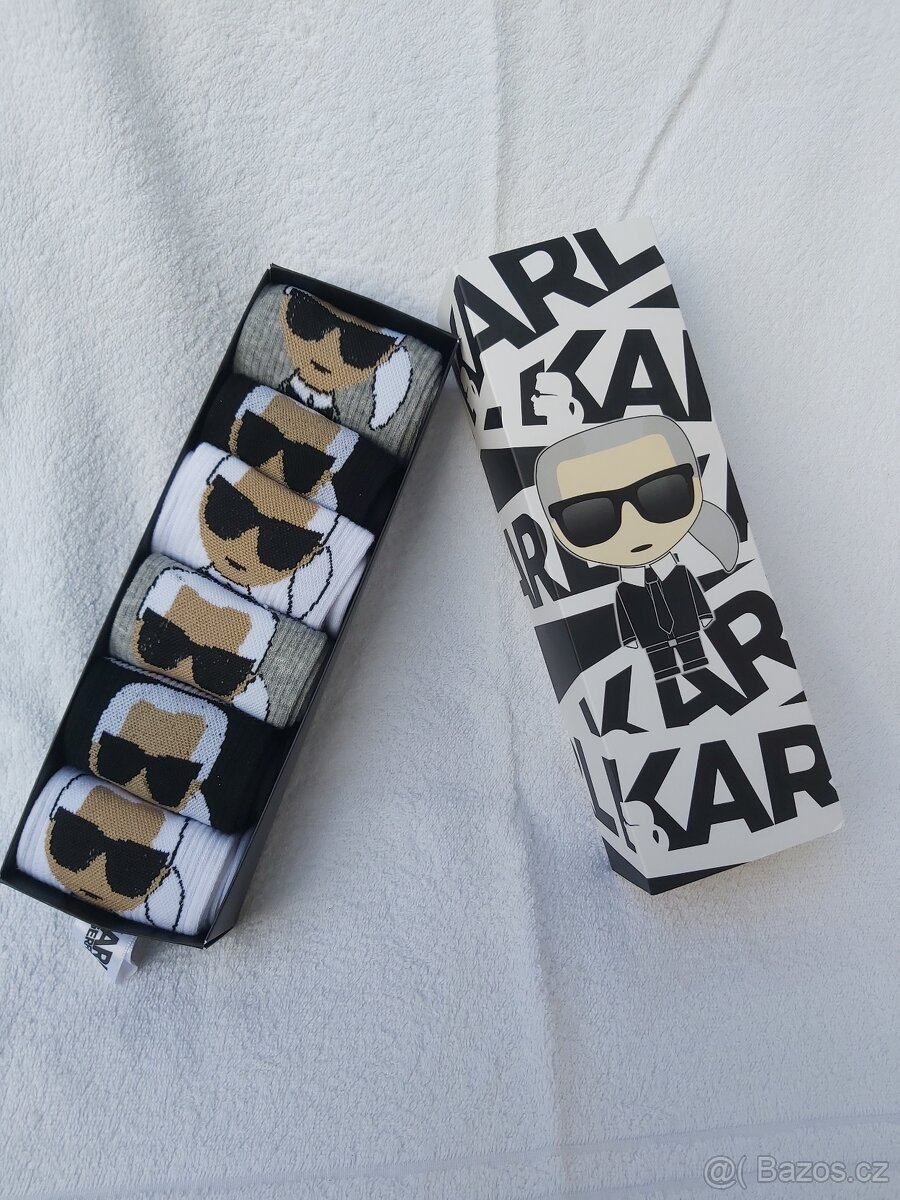 Pánské ponožky Karl L, celkově 6 párů v balení, vel. 41 - 45 - 2