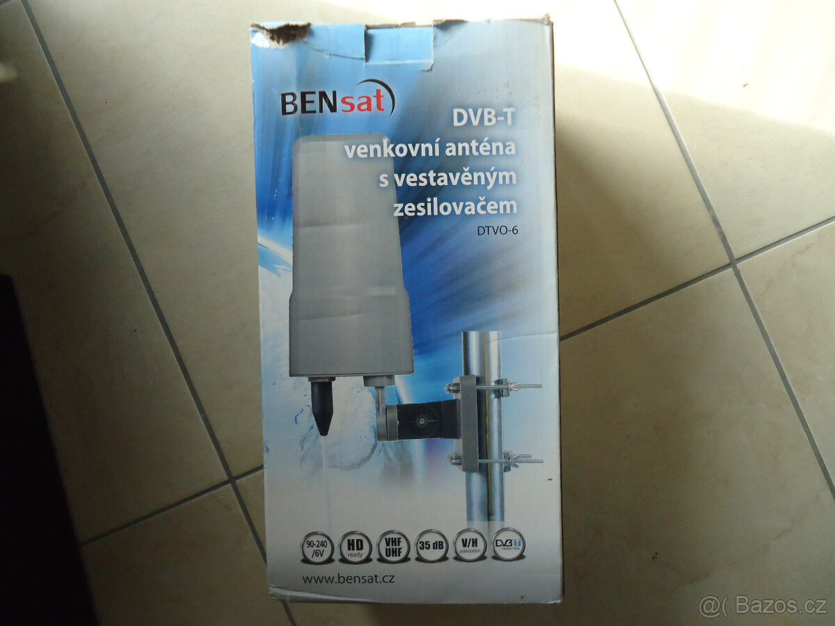 Venkovní i vnitřní anténa s vestavěným zesilovačem - 2