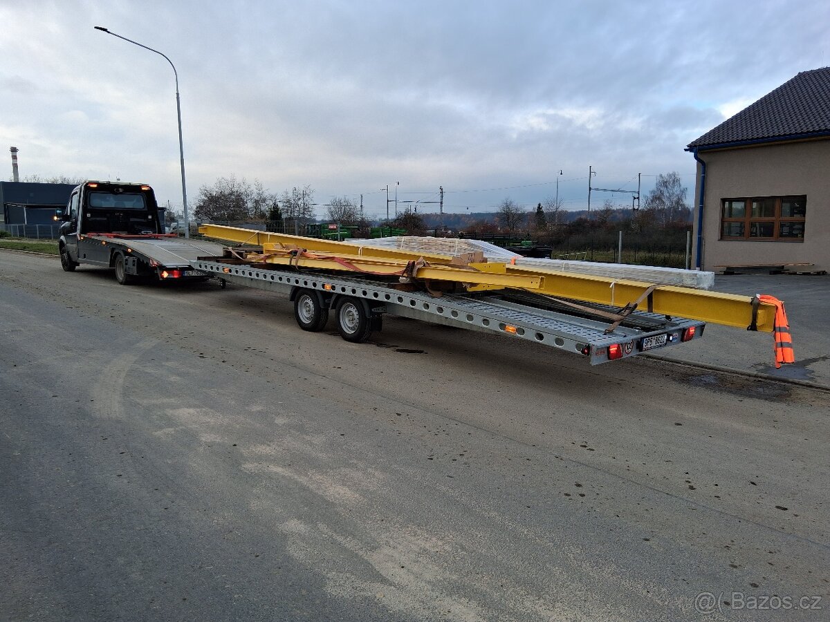 Autodoprava Plzeň - Auto s hydraulickou rukou - 2