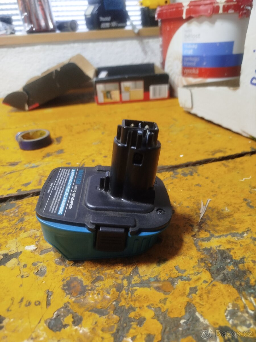 Redukce baterie Makita 18v li-ion na Dewalt 20v Nimh - 2