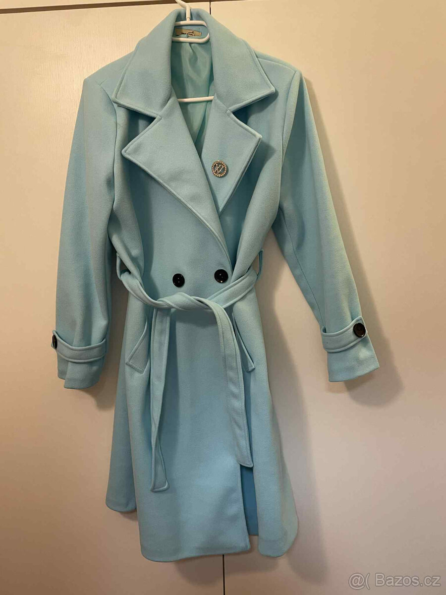 Dámský flaušový kabát, vel. XS-XL - nový - 2