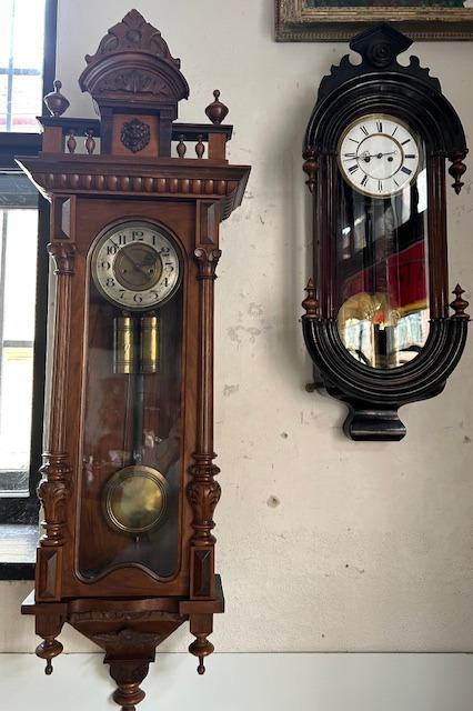 Velké 135 cm hodiny Gustav Becker. - 2