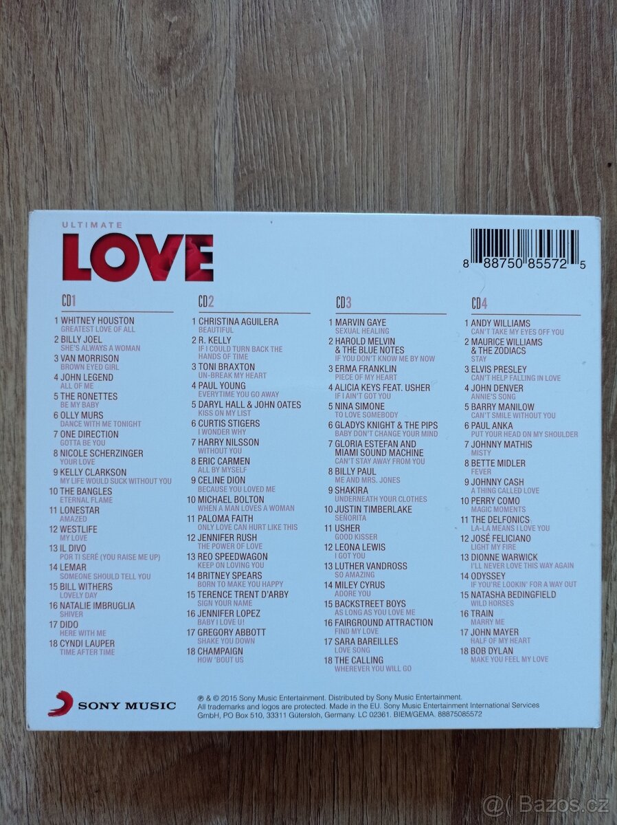 ULTIMATE LOVE 4CD - 2