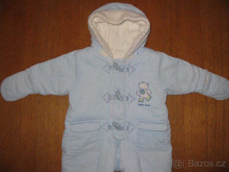 Zimní kombinéza velikost 3-6 měsícu - 2