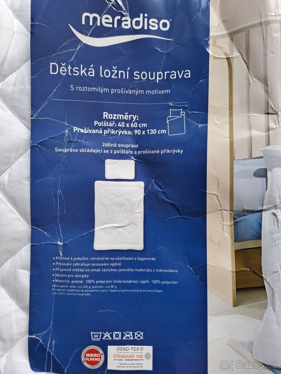 Polštář a peřinka do dětské postýlky - 2