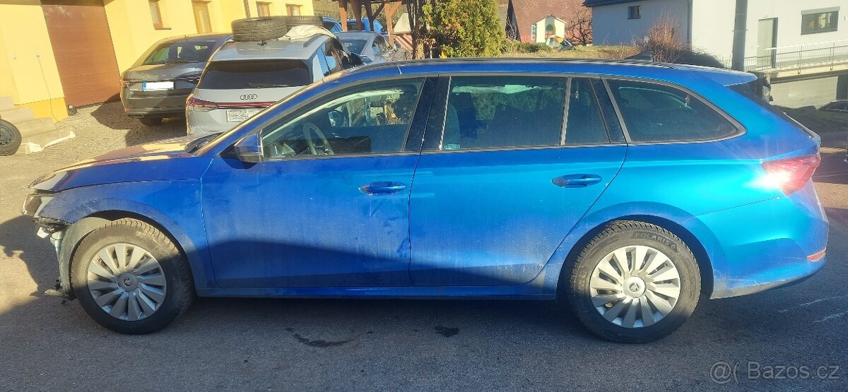 Havarovaná Škoda Octavia 4 1.5 TSI DSG 110 kW 2025 - 2