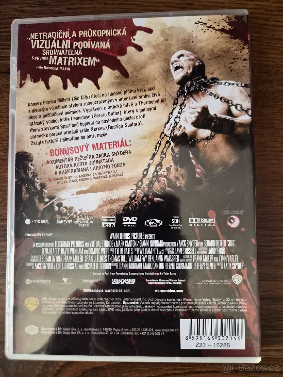 DVD Bitva u Thermopyl - 2