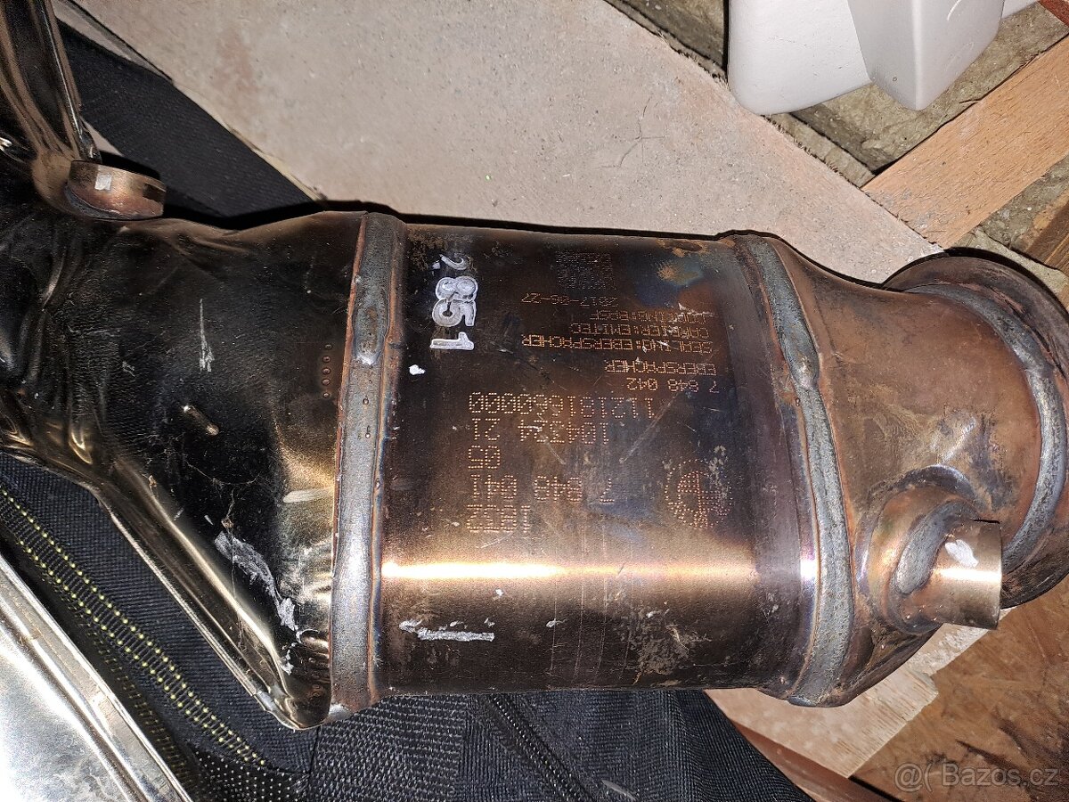 Bmw M3 F80 M4 M2 svody katalyzatory original S55 motor - 2