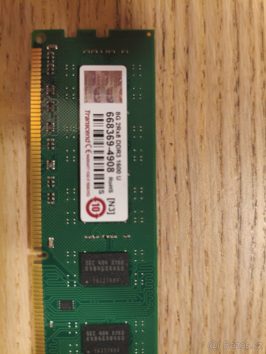 RAM DDR3 8GB, Transcend - 2