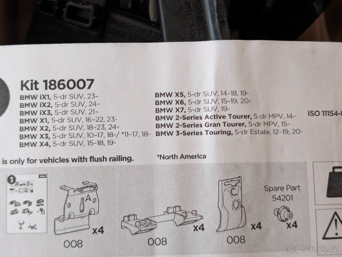 Montážní kit Thule 186007 - 2