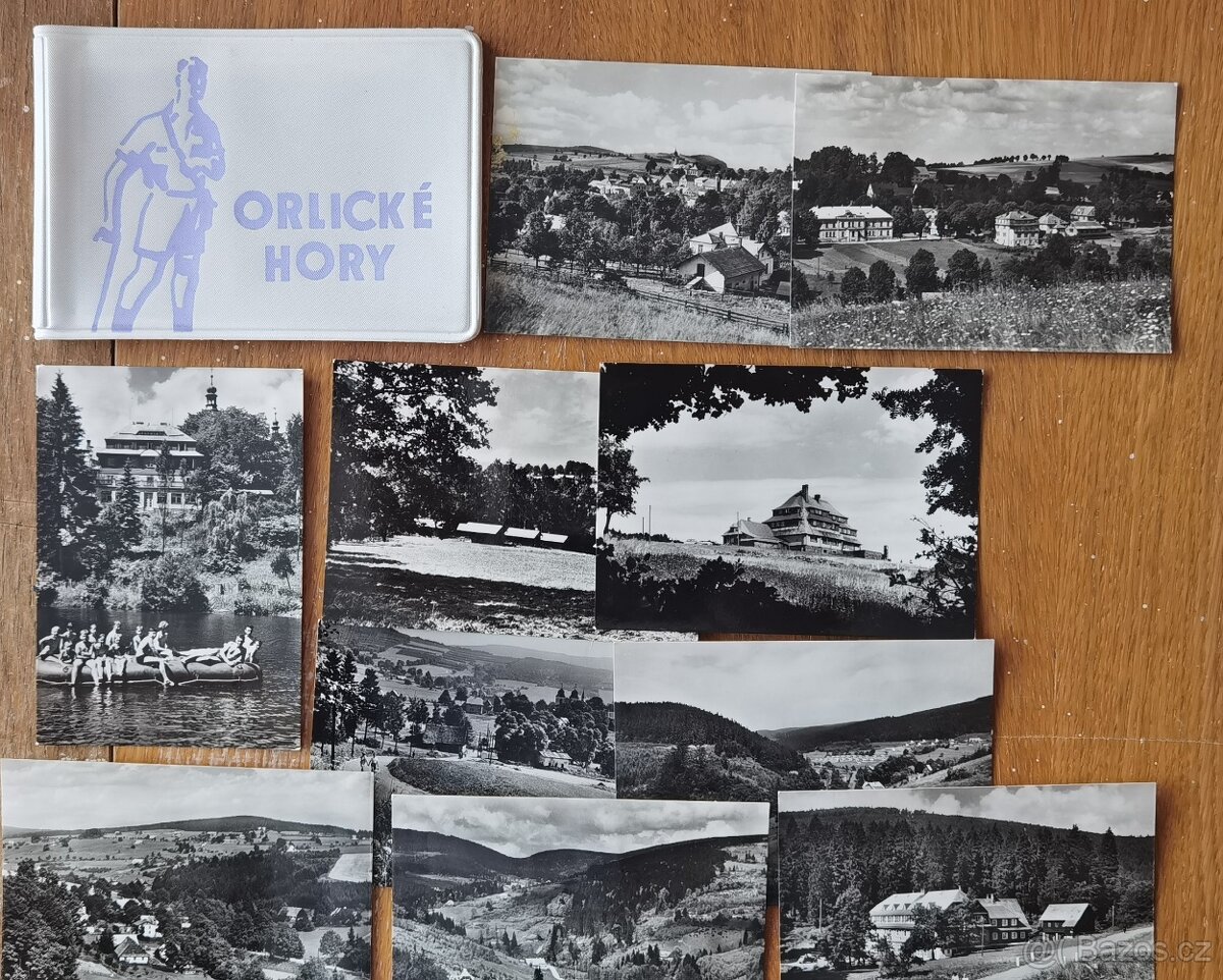 Leporelo, staré, pohlednice - 2