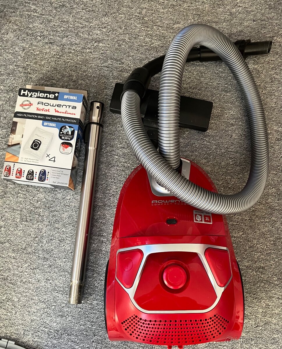 Vysavač Rowenta Compact Power červený - 2