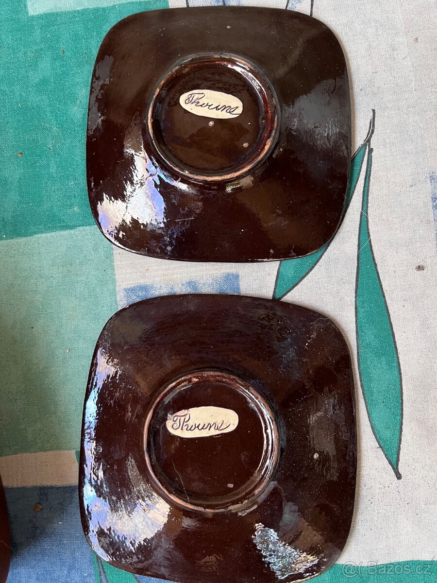 Keramické talířky - 2