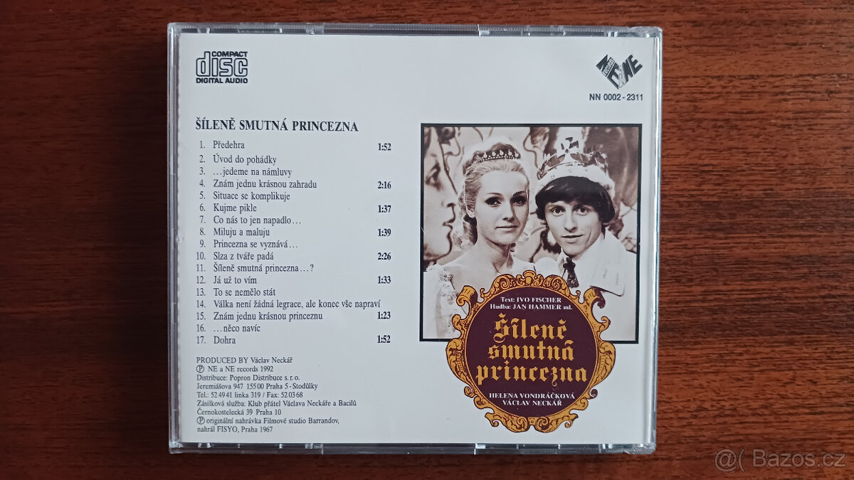 CD Šíleně smutná princezna - 2