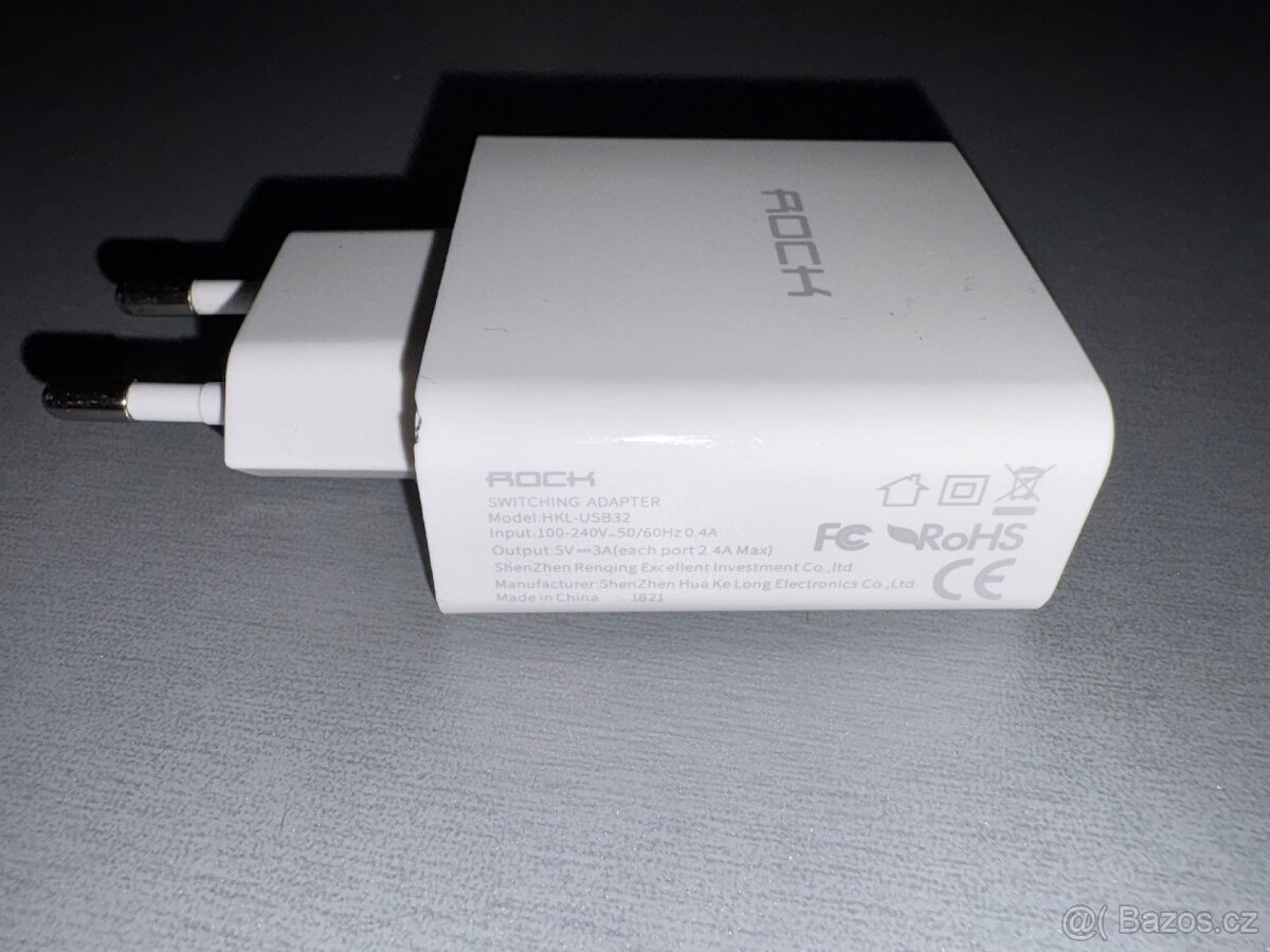 Nabíječka 3x USBA - 2