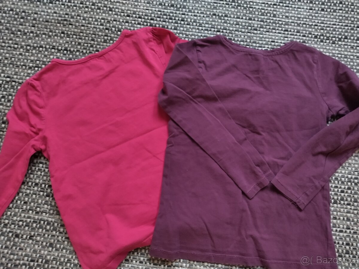 2 trička 5-6let - 2