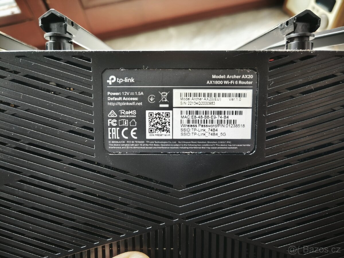 WiFi router TP-LINK Archer AX20 - 2