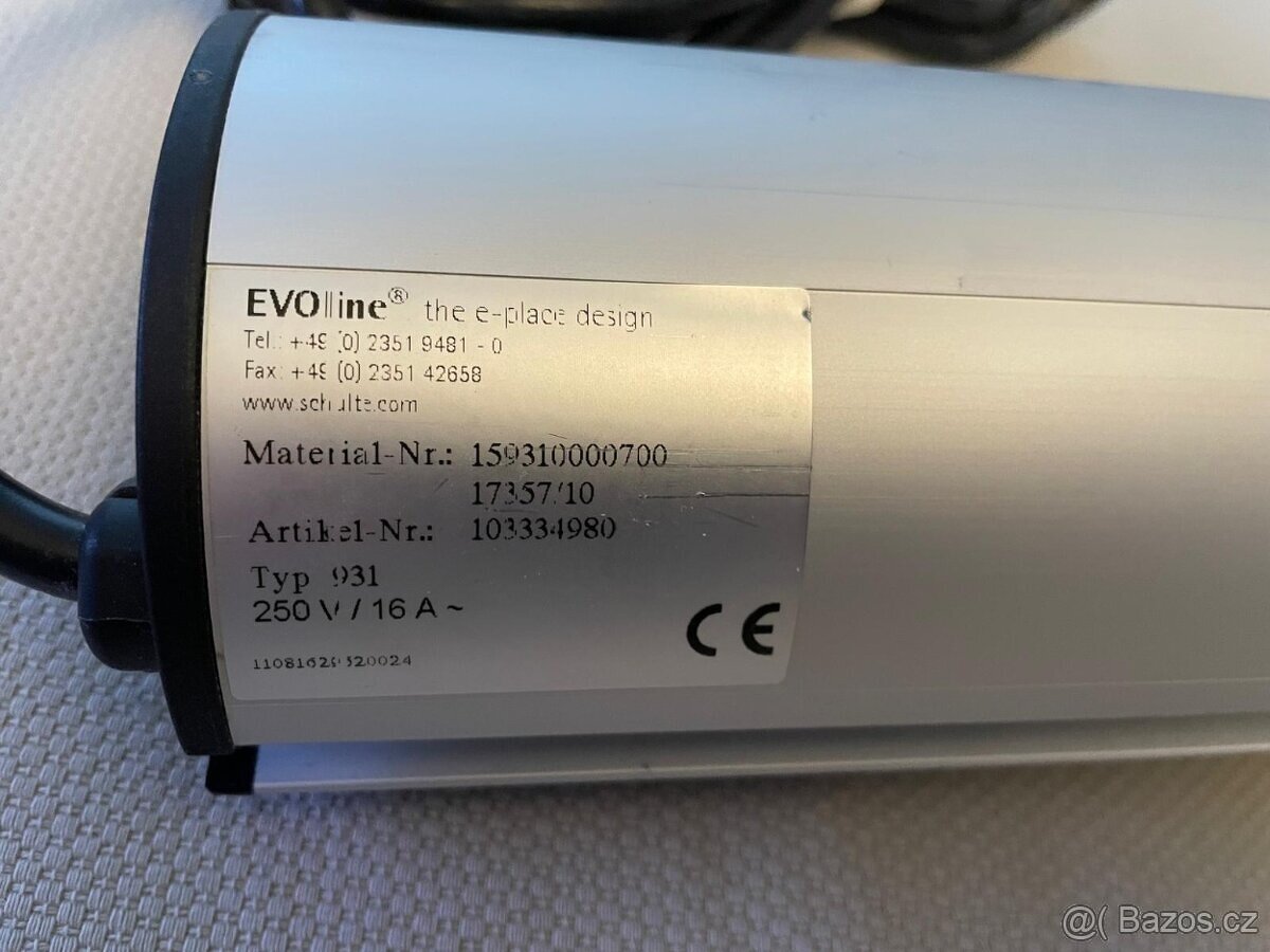 výsuvná zásuvková lišta EVOline Typ 931 - 2