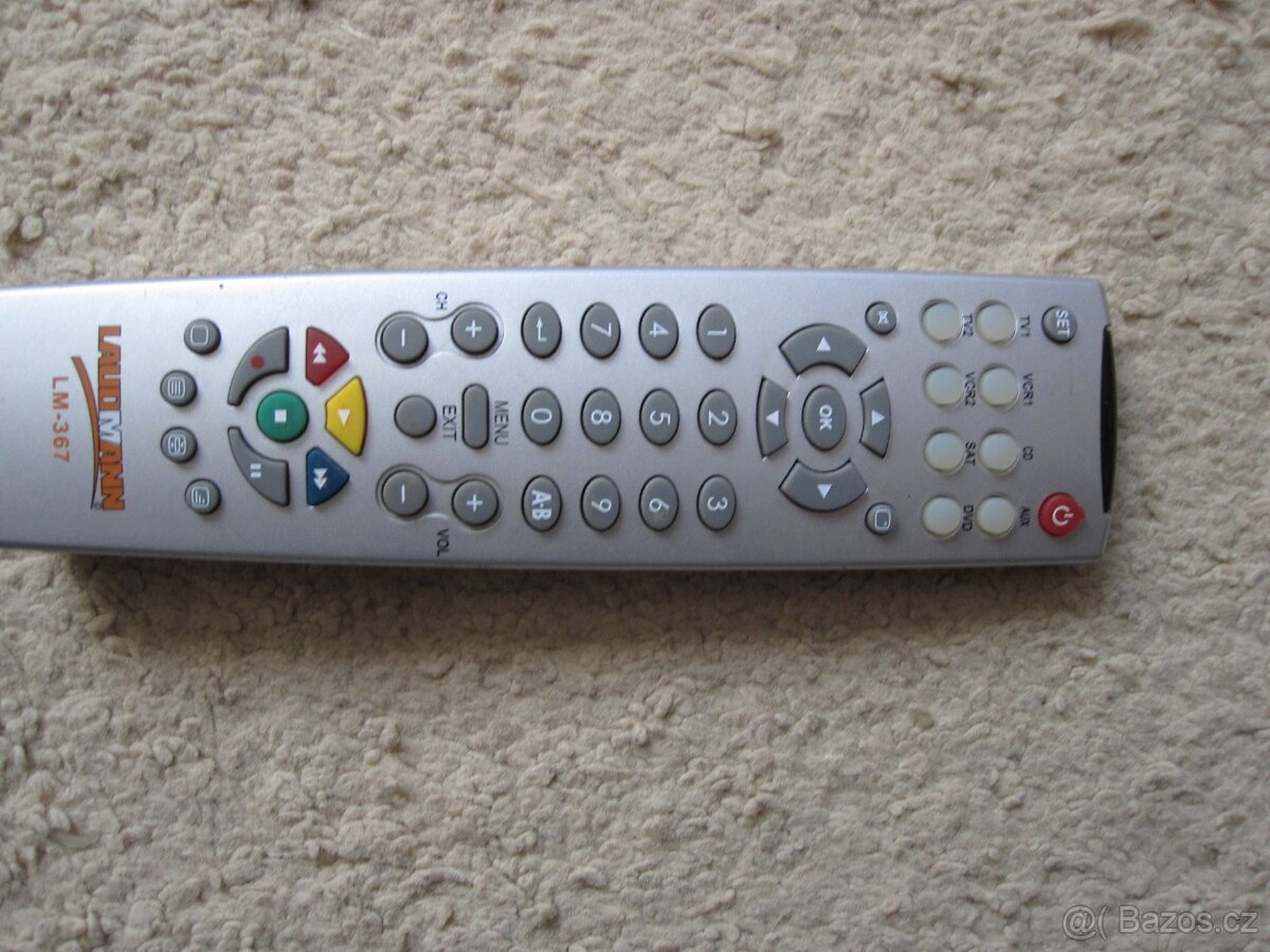 Ovladač LAUDMANN VCR-CD-AUX-SAT-DVD - 2