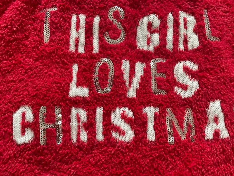 Vánoční plyšový svetr, vel neuvedena cca S, George - 2