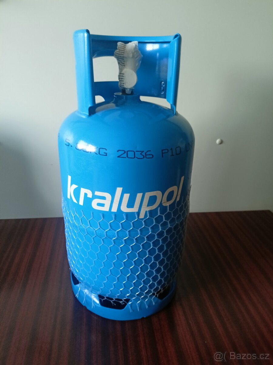 Pb bomba láhev 5 kg plná Zaplombovaná na Gril - 2