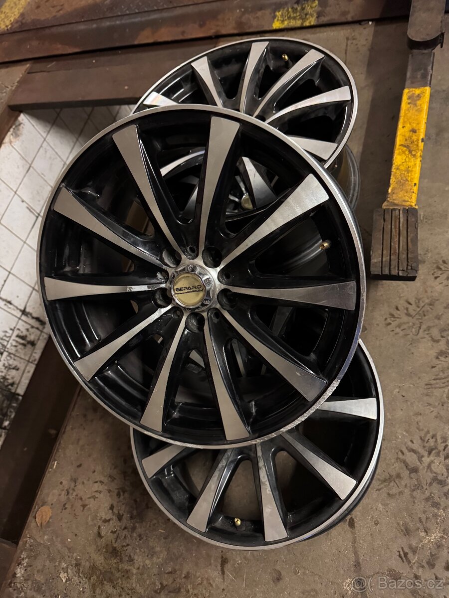 Alu kola Gepard Wheels 5x100 16” ET35 Škoda Audi Seat VW - 2