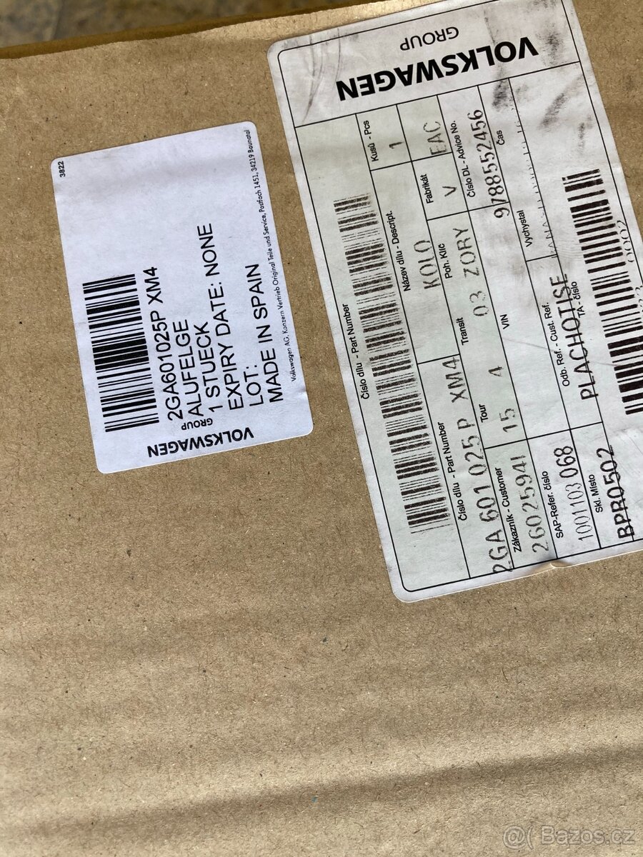 T-ROC hliníkový disk 6,0Jx16" ET37 LK112 - 2