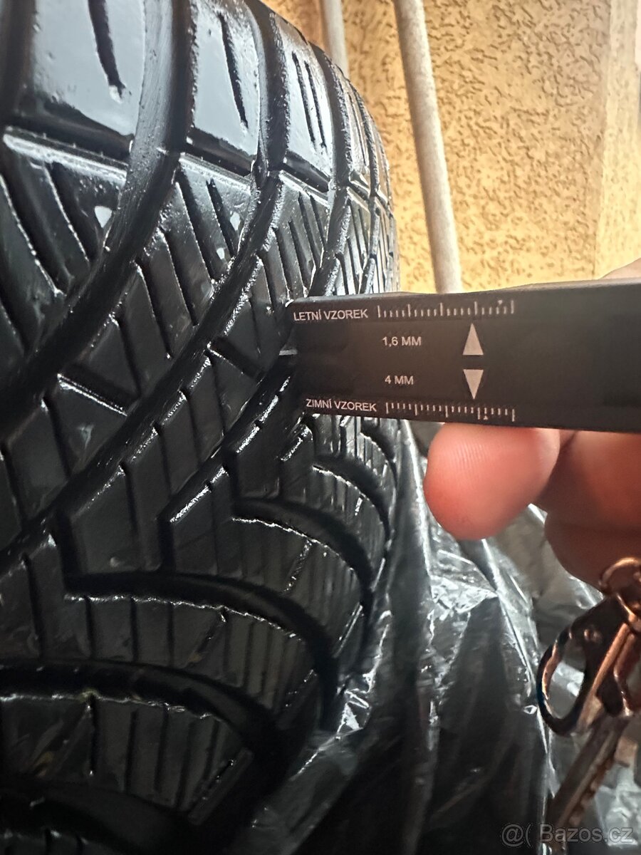 Alu kola , zimní pneumatiky 205/45 R16 - 2