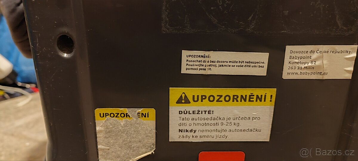 Dětská autosedačka baby point - 2