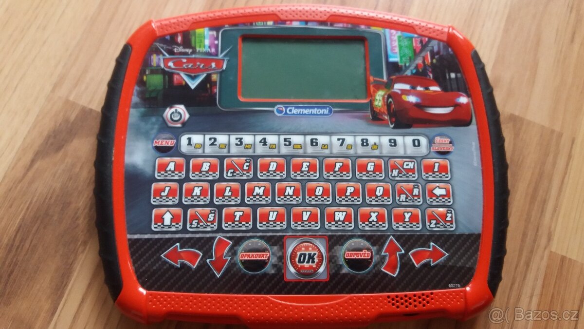 Clementoni Vzdělávací tablet Cars - Věk od 4+ - 2
