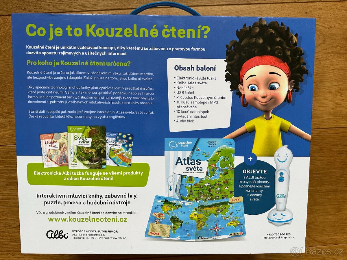 Kouzelné čtení ALBI - atlas světa - 2