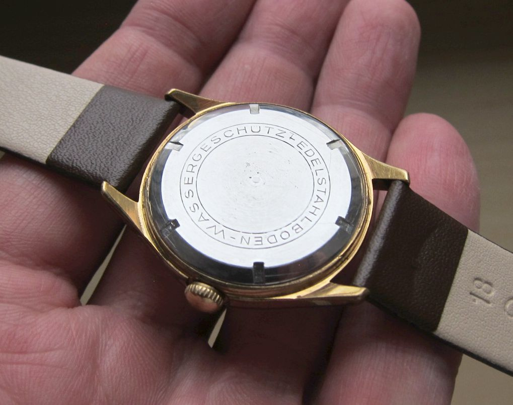 Německé hodinky GUB GLASHÜTTE Q1 A.Lange&Söhne cal.28 + box - 2