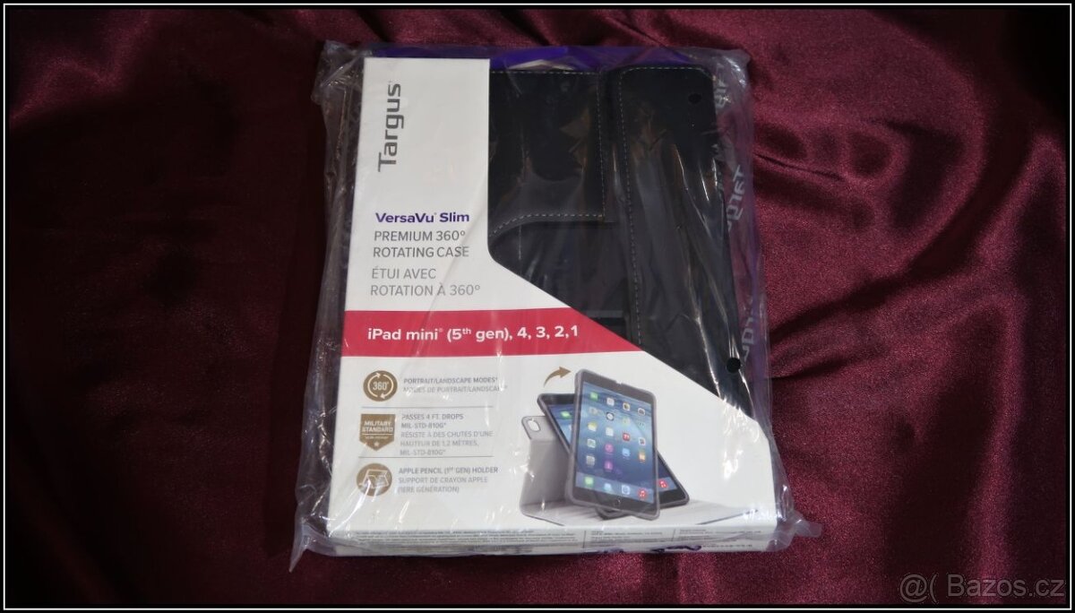 Nové pouzdro Targus VersaVu Slim 360° iPad mini 5, 4, 3 - 2